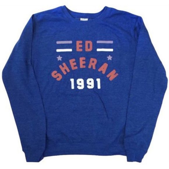 Tops - Ed Sheeran 1991 Tour Merchandise Sweater